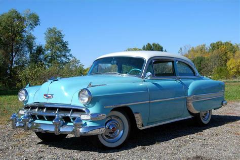 1954 CHEVROLET BEL AIR 2 DOOR SEDAN Front 3 4 157790