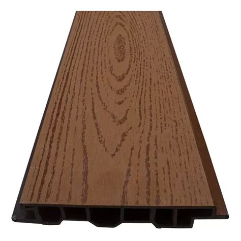 Deck Cedro Lambrin Exterior Piso Y Muro Panel Wpc Sintetica En Venta En