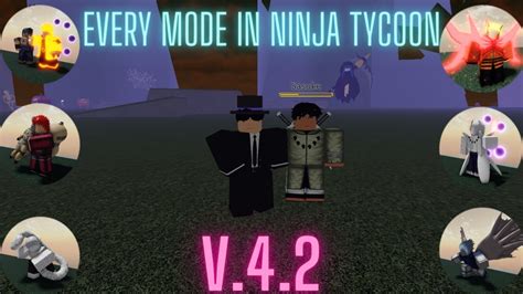 Roblox Ninja Tycoon Every Mode In Ninja Tycoon V 4 2 Updated YouTube