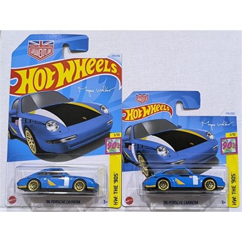 Hot Wheels 96 Porsche Carrera Case K L 2024 Long Short Card Shopee Malaysia