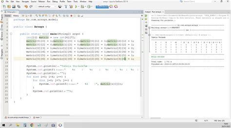 Tabela Verdade E Arrays Em Java Matrizes