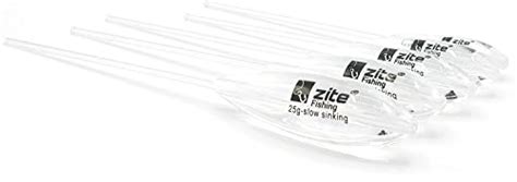 Zite Fishing Sbirolino Set langsam sinkend 5 25g 5 Stück