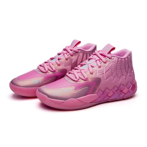 Zapatillas Puma MB 01 Iridescent Lilac Chiffon Light Aqua Basketball