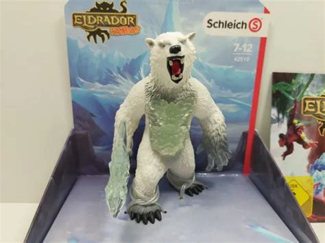 Schleich 42510 Blizzard Bär Eldrador Neu Ovp Mit Pc Demo Creatures Eur