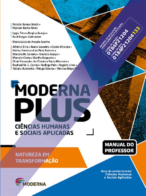 Moderna Plus Ciências Humanas e Sociais Aplicadas Vol 1 Natureza em