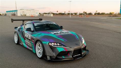 Hks Usa’s A90 Supra Is An Ultra Widebody Street Legal Concept Car Concept Cars Supra Legal