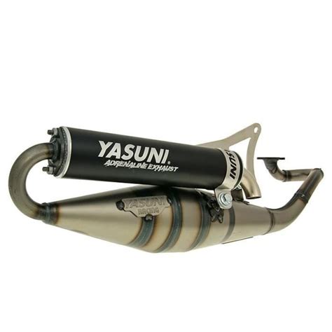 Pot D Chappement Scooter Z Noir Yasuni Pour Benelli Rr Cc