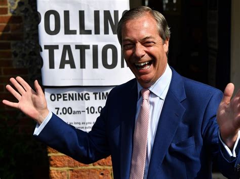 Eu Election Brexit Party Led By Nigel Farage To Wipe The Floor News