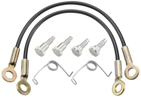 RESTOPARTS Tailgate Cable Kit 1968 77 El Camino 8 Pc OPGI