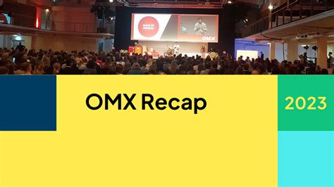 Recap Omx R Ckblick Und Learnings Claneo