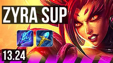 ZYRA Ez Vs SETT Kai Sa SUP 1 0 4 400 Games KR Master 13