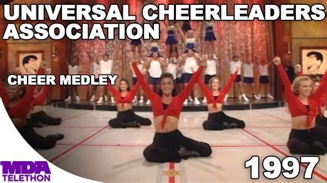 Universal Cheerleaders Association Cheer Medley 1997 Mda Telethon