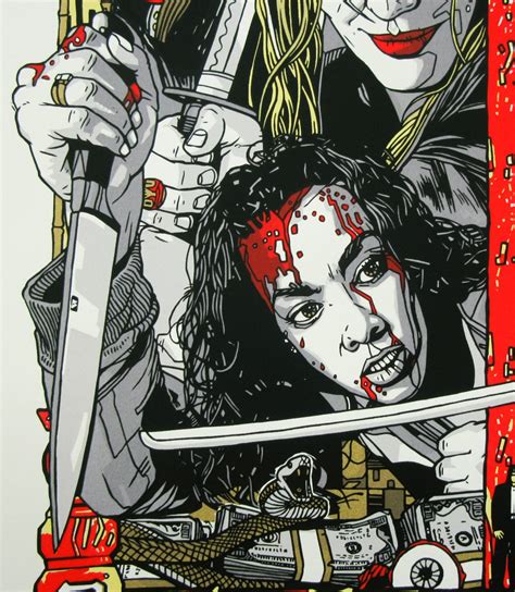 Kill Bill The Whole Bloody Affair Screen Print Tyler Stout