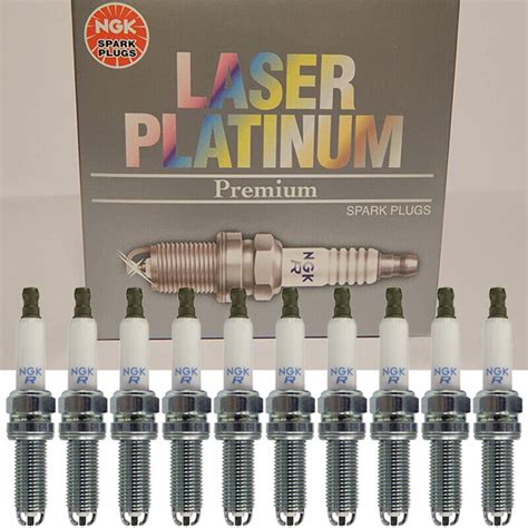 Genuine NGK Laser Platinum Spark Plug 10PCS For BMW M3 M5 M6 LKR8AP