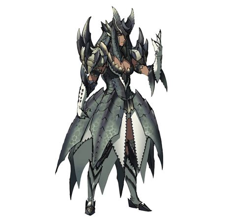 Official Art: Female Hunter in Alatreon Armor : r/MonsterHunter