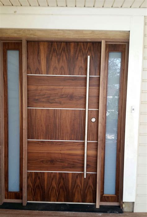 Beautiful Modern Walnut Front Door Exterior Door 3642 Width X 80