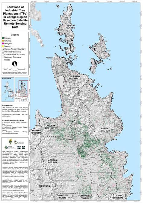 Refined mapped ITPs in Caraga Region. | Download Scientific Diagram