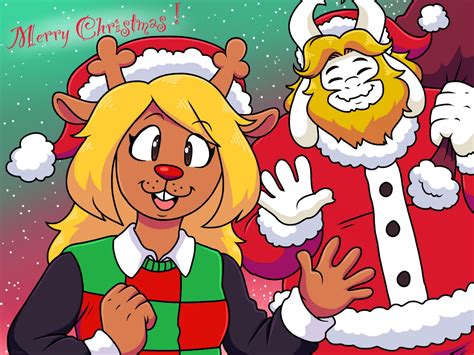 Merry Christmas In Deltarune Too Rundertale