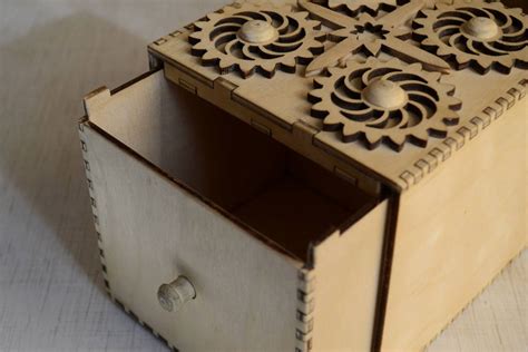 Laser Cut Wood Box Template