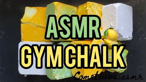 Crunchy And Powdery Dyed Gym Chalk Crush Oddly Satisfying Sleep Aid