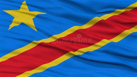 Congo Kinshasa Flag Stock Illustrations 819 Congo Kinshasa Flag Stock