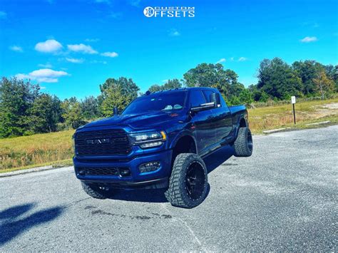 2021 Ram 2500 With 24x14 76 Hardrock Affliction And 36145r24