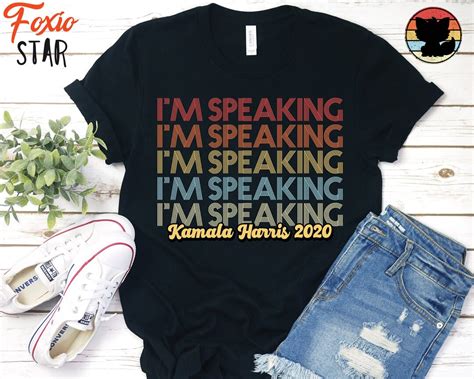 Im Speaking Shirt Kamala Harris T Shirt Im Still Speaking Meme Kamala