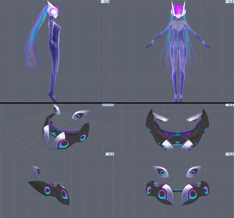 Dj Sona Ethereal Form W I P Lol League Of Legends League Of