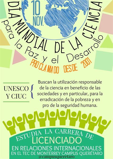 10 De Noviembre Día Mundial De La Ciencia Para La Paz Y El Desarrollo