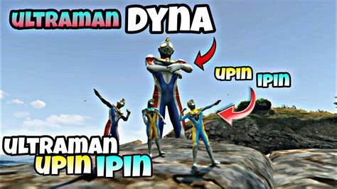 Ultraman Upin Ipin Siap Pergi Untuk Menolong Ultraman Cantik Yang Di