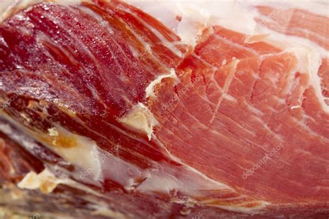 Spanish Serrano Ham Jamon Cut Stock Photo By Lvenks