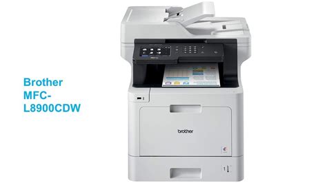 Brother Mfc L8900cdw Business Color Laser All In One Printer Tech Market Support Youtube