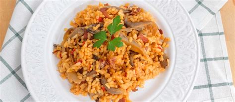 Receta De Arroz Con Setas By Alfonso De Rechupete