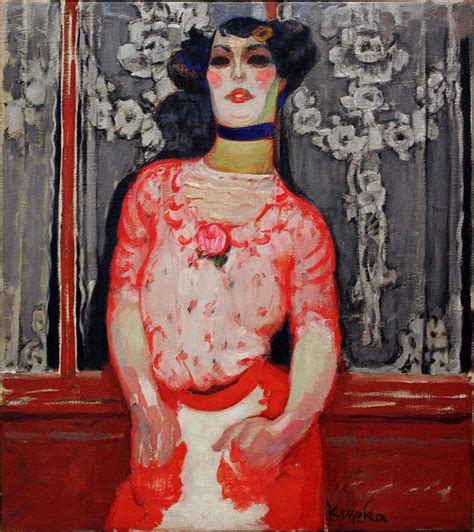 Gallien s Taste Cabaret Actress 1909 10 by František Kupka Czech