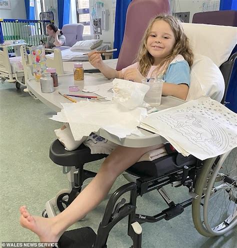 Girl 8 Picked To Represent Wales In A Dance Show In The Us Before She Lost Her Leg In A Freak