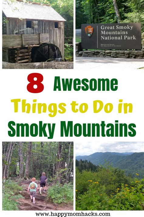 2024 Things To Do In The Great Smoky Mountains With Kids Happy Mom