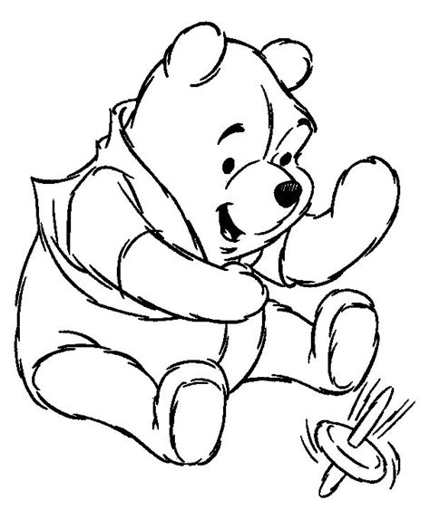 Winnie The Pooh Clipart Black And White | Free download on ClipArtMag