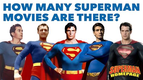 How Many Superman Movies Are There? - Superman Homepage