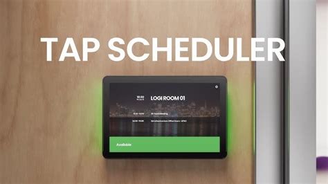 Logitech Tap Scheduler Graphite Evideo