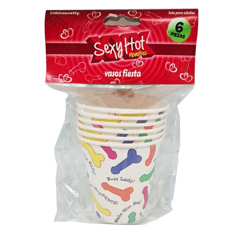 VASOS SEXY HOT Euro Novelty