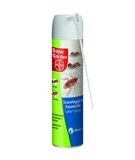 SBM INSETTICIDA PMC Pronto Uso SOLFAC SPRAY SCARAFAGGI E FORMICHE 400 ML