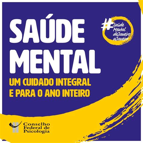 Saúde mental de janeiro a janeiro CFP CFP