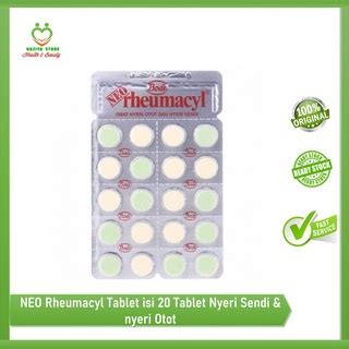 Jual Neo Rheumacyl Strip Obat Nyeri Otot Pegal Linu Neoremasil