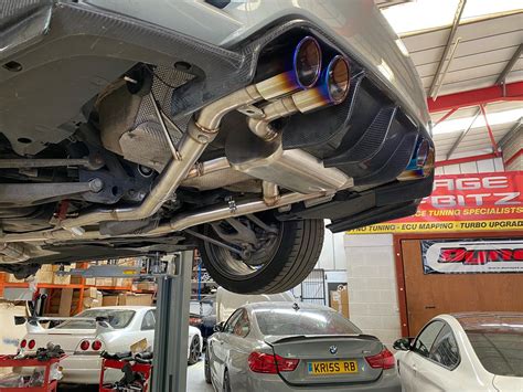 New Product Coming Soon Garage Whifbitz Full Exhaust For The BMW M3