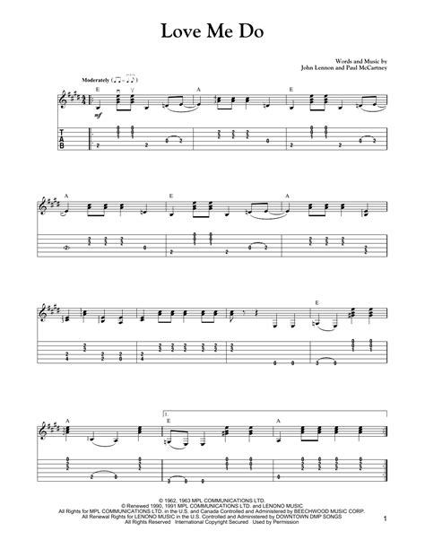 Love Me Do By Carter Style Guitar Solo Guitar Guitar Instructor