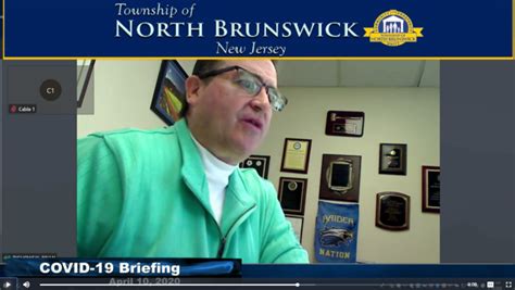 Township Covid 19 Briefing April 10 2020 North Brunswick Township