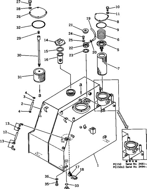 K Komatsu TANK ASS Y