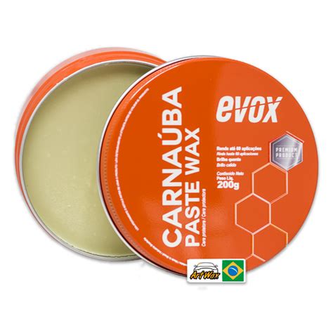 Evox Carnauba Paste Wax 200g Cera Protetora