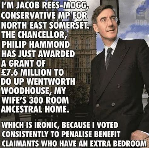 Jacob Rees-Mogg meme claiming MP profits from £7.6m Wentworth Woodhouse job deemed 'nonsense ...