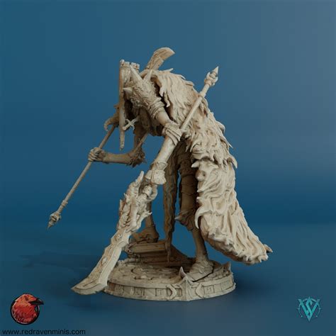 The Faceless King Witchsong Miniatures D Printed Fantasy Etsy